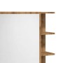 Armario espejo baño roble roble artisan 62,5x20,5x64 cm de , Tocadores de baño - Ref: Foro24-856178, Precio: 75,81 €, Descuen...