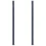 Postes de valla 2 unidades aluminio gris oscuro 185 cm de vidaXL, Postes de cerca - Ref: Foro24-148986, Precio: 140,63 €, Des...