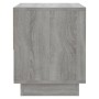Mesita de noche madera de ingeniería gris Sonoma 45x34x44 cm de , Mesitas de noche - Ref: Foro24-812983, Precio: 37,21 €, Des...
