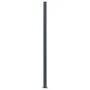 Postes de valla 2 unidades aluminio gris oscuro 185 cm de vidaXL, Postes de cerca - Ref: Foro24-148986, Precio: 140,63 €, Des...