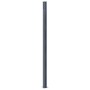 Postes de valla 2 unidades aluminio gris oscuro 185 cm de vidaXL, Postes de cerca - Ref: Foro24-148986, Precio: 138,97 €, Des...