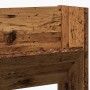 Zapatero de pared madera de ingeniería envejecida 80x18x90 cm de , Zapateros y organizadores de calzado - Ref: Foro24-856544,...