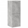 Set muebles de baño 5 piezas madera ingeniería gris hormigón de , Muebles de baño - Ref: Foro24-3324877, Precio: 253,12 €, De...