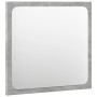 Juego muebles de baño 4 pzas madera contrachapada gris hormigón de , Muebles de baño - Ref: Foro24-3324882, Precio: 162,88 €,...