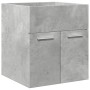 Juego muebles de baño 4 pzas madera contrachapada gris hormigón de , Muebles de baño - Ref: Foro24-3324882, Precio: 162,88 €,...