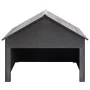 Cobertizo para cortacésped WPC gris 80x80x70 cm de vidaXL, Fundas para cortadoras de césped - Ref: Foro24-149036, Precio: 271...