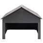 Cobertizo para cortacésped WPC gris 80x80x70 cm de vidaXL, Fundas para cortadoras de césped - Ref: Foro24-149036, Precio: 252...