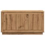 Aparador de madera de ingeniería roble artisan 102x35x55 cm de , Aparadores - Ref: Foro24-857140, Precio: 105,98 €, Descuento: %