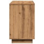 Aparador de madera de ingeniería roble artisan 102x35x55 cm de , Aparadores - Ref: Foro24-857140, Precio: 105,98 €, Descuento: %