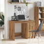 Escritorio de madera de ingeniería roble artisan 100x50x76 cm de , Escritorios - Ref: Foro24-856003, Precio: 97,30 €, Descuen...