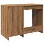 Escritorio de madera de ingeniería roble artisan 100x50x76 cm de , Escritorios - Ref: Foro24-856003, Precio: 97,30 €, Descuen...