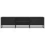 Mueble de TV madera de ingeniería y metal negro 160x35x41 cm de , Muebles TV - Ref: Foro24-848844, Precio: 115,51 €, Descuent...