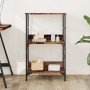 Estantería libros madera ingeniería envejecida 50x33x82 cm de , Librerías y estanterías - Ref: Foro24-857464, Precio: 52,86 €...