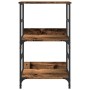 Estantería libros madera ingeniería envejecida 50x33x82 cm de , Librerías y estanterías - Ref: Foro24-857464, Precio: 52,86 €...
