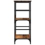 Estantería libros madera ingeniería envejecida 50x33x82 cm de , Librerías y estanterías - Ref: Foro24-857464, Precio: 52,86 €...
