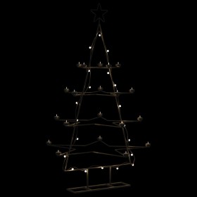 Árbol de Navidad para decoración metal negro 140 cm de , Arboles de navidad - Ref: Foro24-4018964, Precio: 69,09 €, Descuento: %