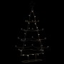 Árbol de Navidad para decoración metal negro 140 cm de , Arboles de navidad - Ref: Foro24-4018964, Precio: 69,09 €, Descuento: %