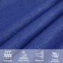 Toldo de vela HDPE azul 160 g/m² 2,5x2,5x3,5 m de , Sombrillas - Ref: Foro24-311526, Precio: 19,31 €, Descuento: %