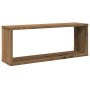 Estantes cubo de pared 4 uds madera roble artisan 60x15x23 cm de , Estantes y estanterías - Ref: Foro24-856590, Precio: 46,55...