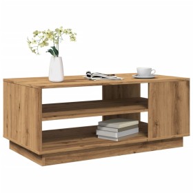Mesa de centro madera de ingeniería roble artisan 102x55x43 cm de , Mesas de centro - Ref: Foro24-856801, Precio: 77,69 €, De...