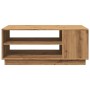 Mesa de centro madera de ingeniería roble artisan 102x55x43 cm de , Mesas de centro - Ref: Foro24-856801, Precio: 77,69 €, De...