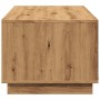Mesa de centro madera de ingeniería roble artisan 102x55x43 cm de , Mesas de centro - Ref: Foro24-856801, Precio: 77,69 €, De...