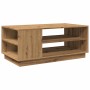 Mesa de centro madera de ingeniería roble artisan 102x55x43 cm de , Mesas de centro - Ref: Foro24-856801, Precio: 77,69 €, De...