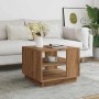 Mesa de centro madera de ingeniería roble artisan 55x55x42 cm de , Mesas de centro - Ref: Foro24-856803, Precio: 59,07 €, Des...
