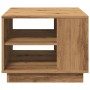 Mesa de centro madera de ingeniería roble artisan 55x55x42 cm de , Mesas de centro - Ref: Foro24-856803, Precio: 59,07 €, Des...