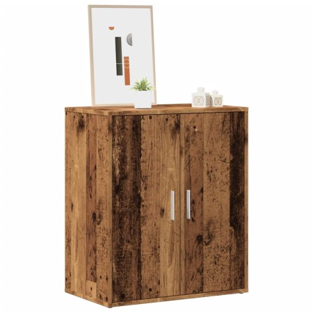 Mueble zapatero madera ingeniería madera envejecida 60x35x70 cm de , Zapateros y organizadores de calzado - Ref: Foro24-85669...