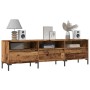 Mueble de TV madera ingeniería madera envejecida 150x30x44,5 cm de , Muebles TV - Ref: Foro24-857189, Precio: 107,39 €, Descu...