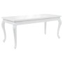 Mesa de comedor blanco brillante 179x89x81 cm en Mesas de comedor | Comprar online en Foru.es