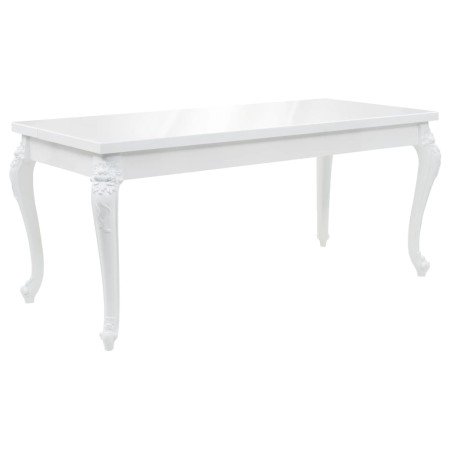 Mesa de comedor blanco brillante 179x89x81 cm en Mesas de comedor | Comprar online en Foru.es