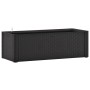 Arriate con sistema de riego automático antracita 100x43x33 cm de vidaXL, Maceteros y jardineras - Ref: Foro24-313961, Precio...