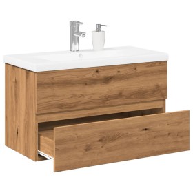 Mueble con lavabo integrado roble artisan de , Tocadores de baño - Ref: Foro24-3328924, Precio: 224,24 €, Descuento: %