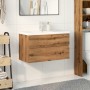 Mueble con lavabo integrado roble artisan de , Tocadores de baño - Ref: Foro24-3328924, Precio: 224,24 €, Descuento: %