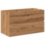 Mueble con lavabo integrado roble artisan de , Tocadores de baño - Ref: Foro24-3328924, Precio: 224,24 €, Descuento: %