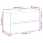 Mueble con lavabo integrado roble artisan de , Tocadores de baño - Ref: Foro24-3328924, Precio: 224,24 €, Descuento: %