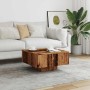 Mesa de centro madera de ingeniería envejecida 60x60x31,5 cm de , Mesas de centro - Ref: Foro24-856550, Precio: 51,12 €, Desc...