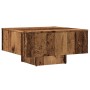 Mesa de centro madera de ingeniería envejecida 60x60x31,5 cm de , Mesas de centro - Ref: Foro24-856550, Precio: 51,12 €, Desc...