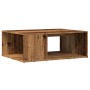 Mesa de centro madera de ingeniería envejecida 90x67x33 cm de , Mesas de centro - Ref: Foro24-856552, Precio: 74,39 €, Descue...