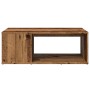 Mesa de centro madera de ingeniería envejecida 90x67x33 cm de , Mesas de centro - Ref: Foro24-856552, Precio: 74,39 €, Descue...