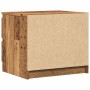 Mesita de noche 2 uds madera ingeniería envejecida 50x40x43.5cm de , Mesitas de noche - Ref: Foro24-856519, Precio: 95,78 €, ...
