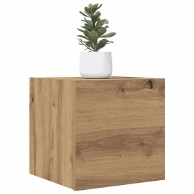 Muebles de pared para TV 2 uds roble artisan 30,5x30x30 cm de , Muebles TV - Ref: Foro24-856415, Precio: 47,48 €, Descuento: %