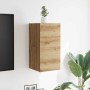 Muebles de pared para TV 2 uds roble artisan 30,5x30x30 cm de , Muebles TV - Ref: Foro24-856415, Precio: 47,48 €, Descuento: %