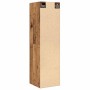 Mueble pared de TV madera ingeniería envejecida 30,5x30x110 cm de , Muebles TV - Ref: Foro24-856398, Precio: 69,22 €, Descuen...