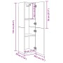 Mueble pared de TV madera ingeniería envejecida 30,5x30x110 cm de , Muebles TV - Ref: Foro24-856398, Precio: 69,22 €, Descuen...