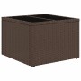 Set de sofás de jardín 9 pzas y cojines ratán sintético marrón de , Conjuntos de jardín - Ref: Foro24-3325349, Precio: 574,57...