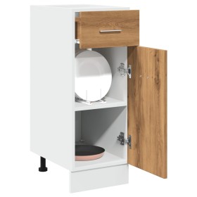 Armario inferior cajón madera roble artisan 30x46x81,5 cm de , Armarios de cocina - Ref: Foro24-856081, Precio: 65,67 €, Desc...