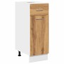 Armario inferior cajón madera roble artisan 30x46x81,5 cm de , Armarios de cocina - Ref: Foro24-856081, Precio: 65,67 €, Desc...